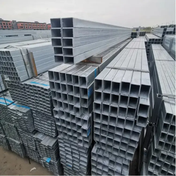 Hot dip Galvanized Square and Rectangular Steel Tube